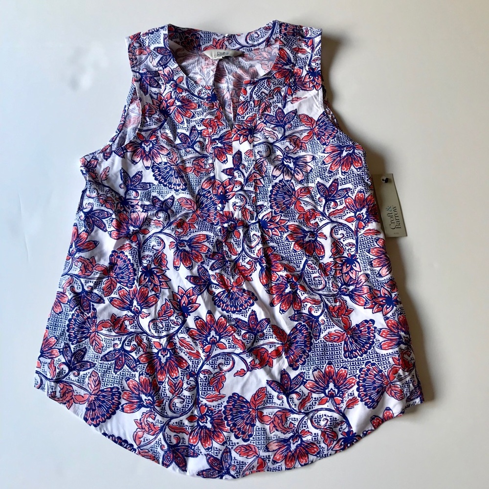 Croft & Barrow Poplin Tank